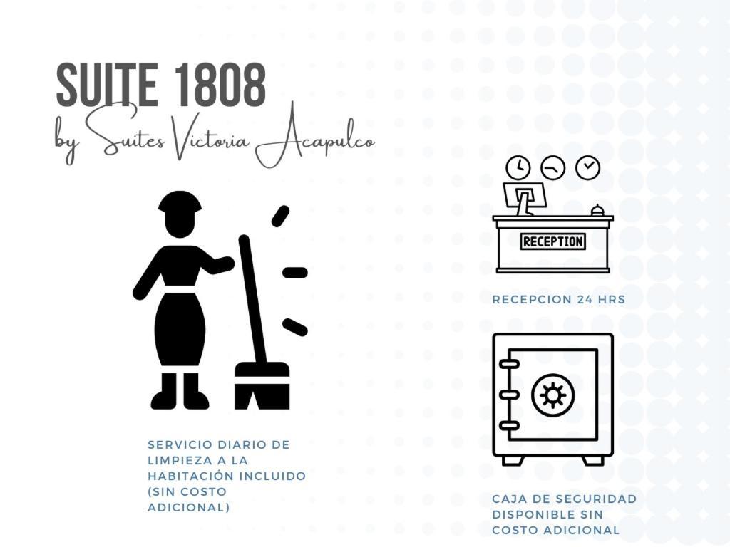Suite 1808 By Suites Victoria Acapulco Eksteriør billede